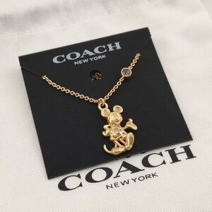 Disney X Coach Holiday Mickey
Charm Necklace
